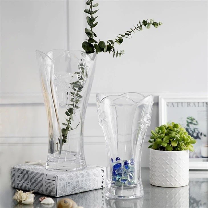 Wide Mouth Glass Vase (4)