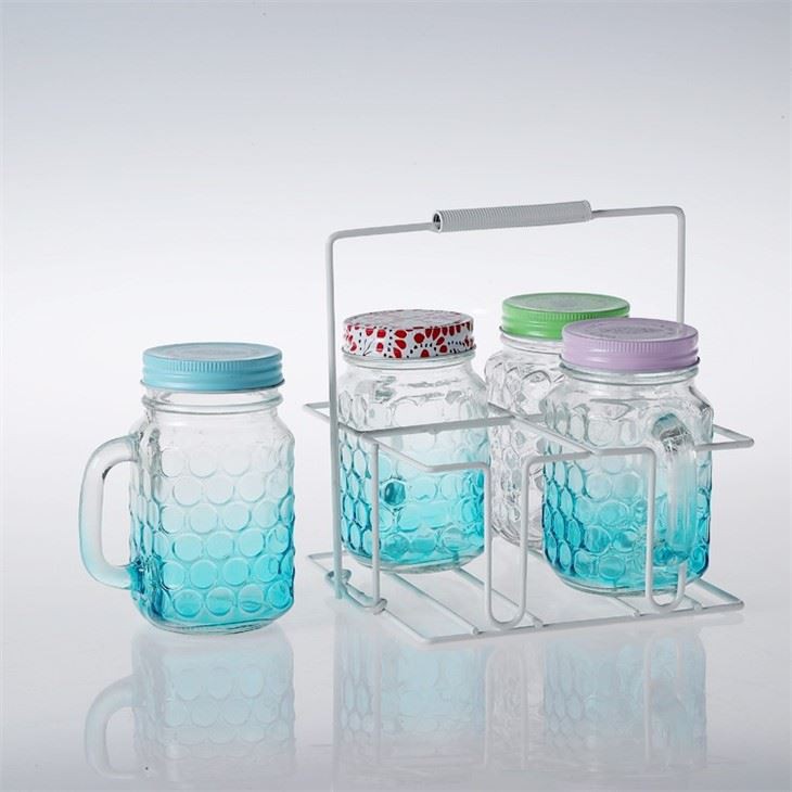 Gradient Color Mason Jar