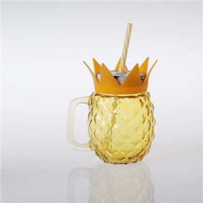 Mason Jar għamla ta' ananas