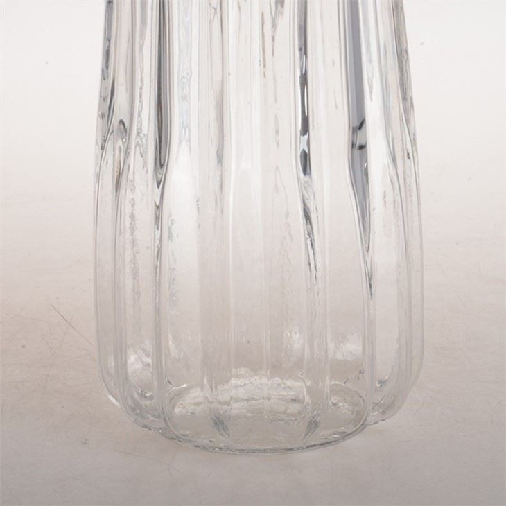 Transparent Handmade Glass Vase