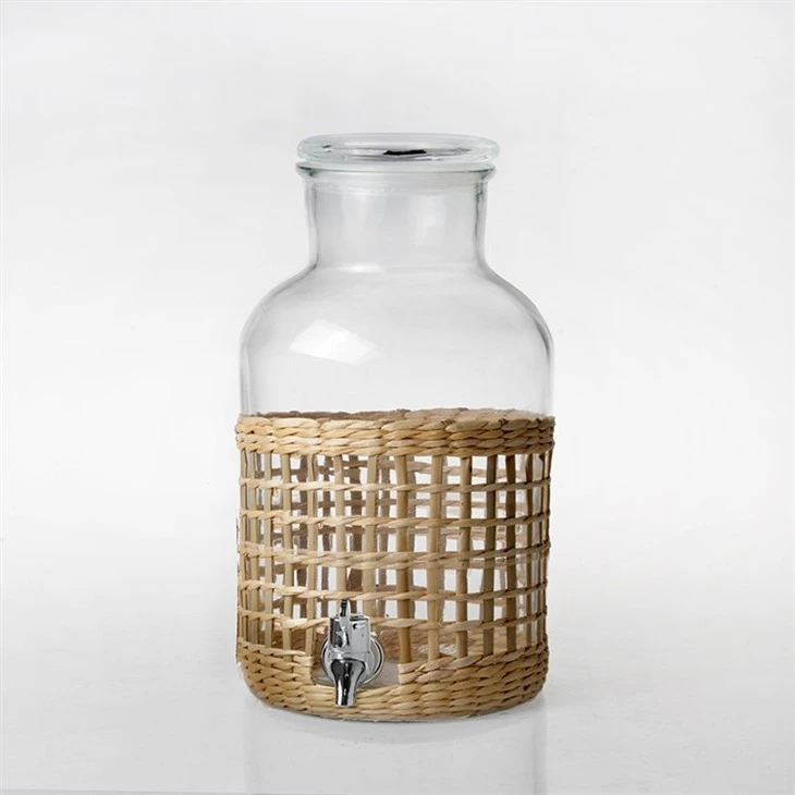 Glass Water Dispensers Juice Beverage Dispenser