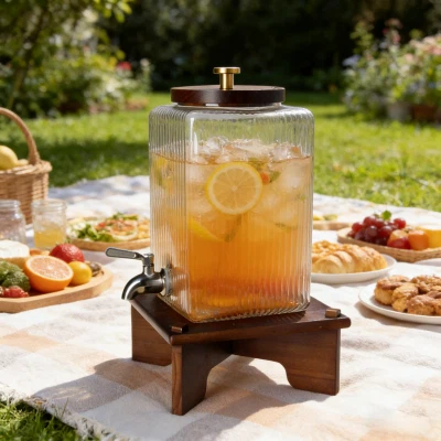 -Dispenser tal-Ħġieġ tal-Groove Vertikali Kwadru